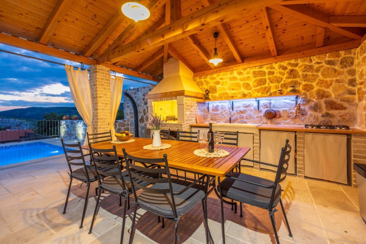 Stone Villa Mavric Grižane Exterior foto